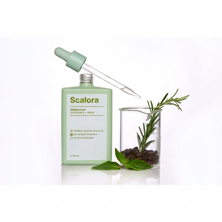 Scalora Skalpserum med ingredienser